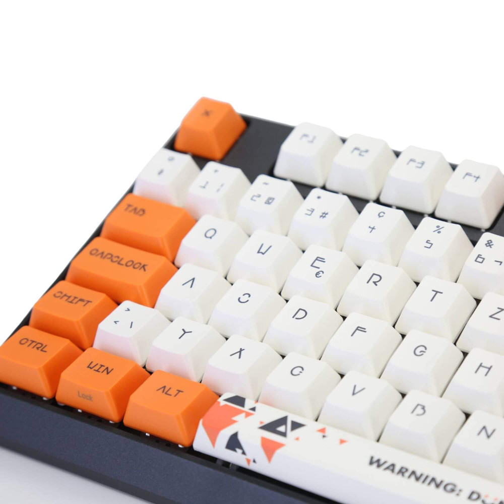 Varmilo Capuchons de touches PBT dans une disposition ISO-CH suisse | Durable et élégant