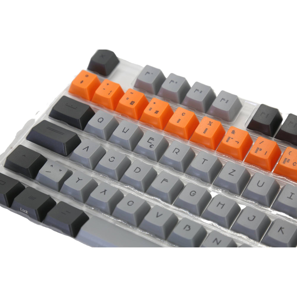 Varmilo Capuchons de touches PBT dans une disposition ISO-CH suisse | Durable et élégant
