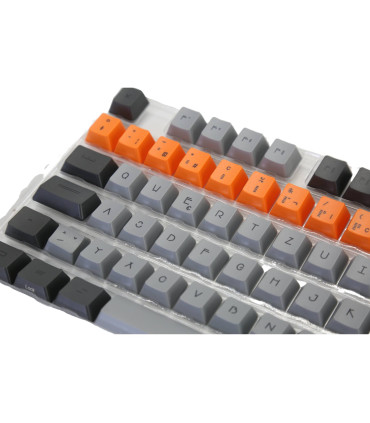 Varmilo Capuchons de touches PBT dans une disposition ISO-CH suisse | Durable et élégant