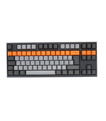 Varmilo Capuchons de touches PBT dans une disposition ISO-CH suisse | Durable et élégant