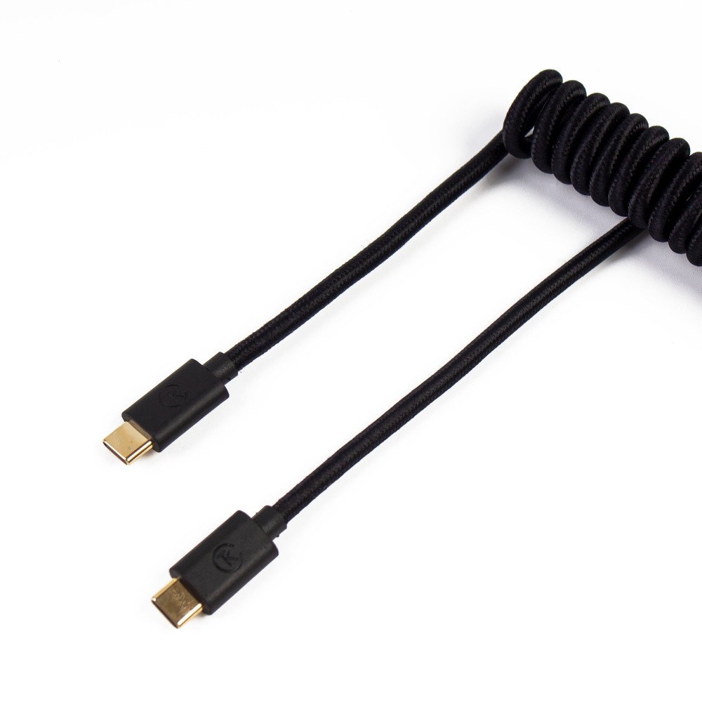 Keychron Câble enroulé personnalisé noir