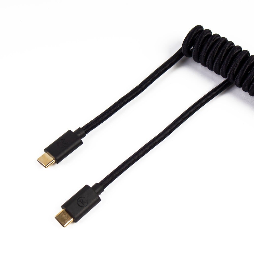 Keychron Custom Coiled Cable Black