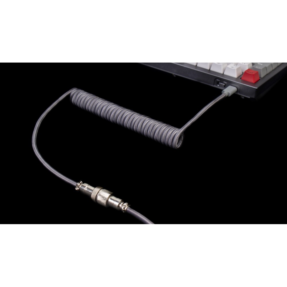Keychron Câble enroulé personnalisé noir