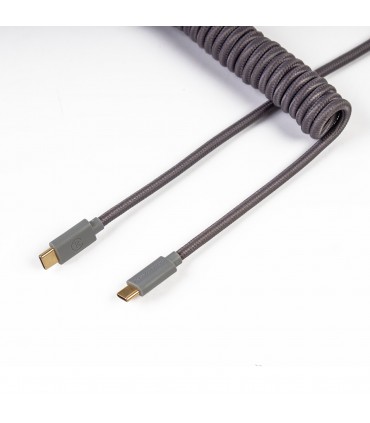 Keychron Câble enroulé sur mesure Gris