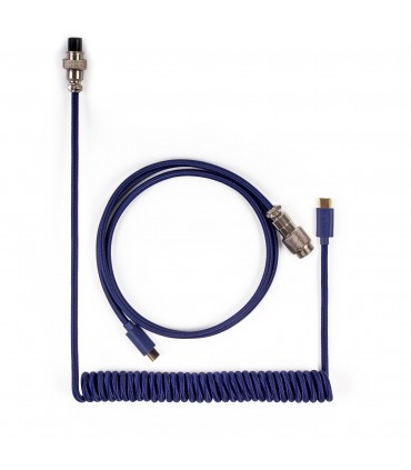 Keychron Custom Coiled Cable Blue