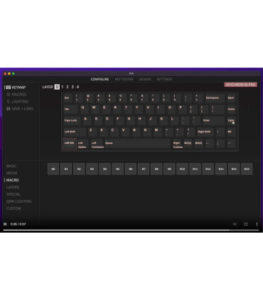Commutateur rouge K6 ProKeychron (ANSI)