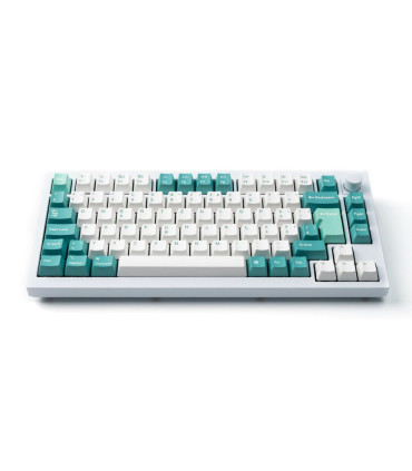 Keychron PBT White Mint Full Set Keycaps (ISO-CH)