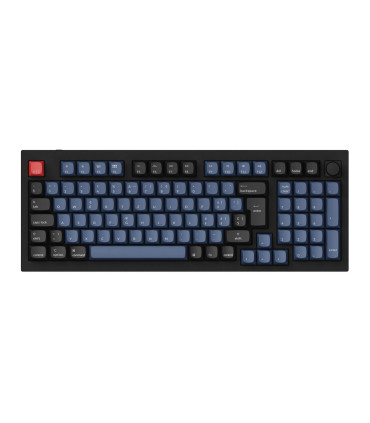 Keychron Q5 Black QMK Brown Switch (ISO-CH) w/Knob