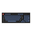 Keychron Q5 Commutateur brun QMK noir (ISO-CH) avec bouton