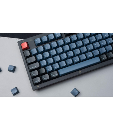 Keychron V5 Frosted Black Red Switch (ISO-CH) w/Knob