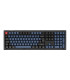 Keychron V6 Interrupteur brun noir givré (ISO-CH) avec bouton