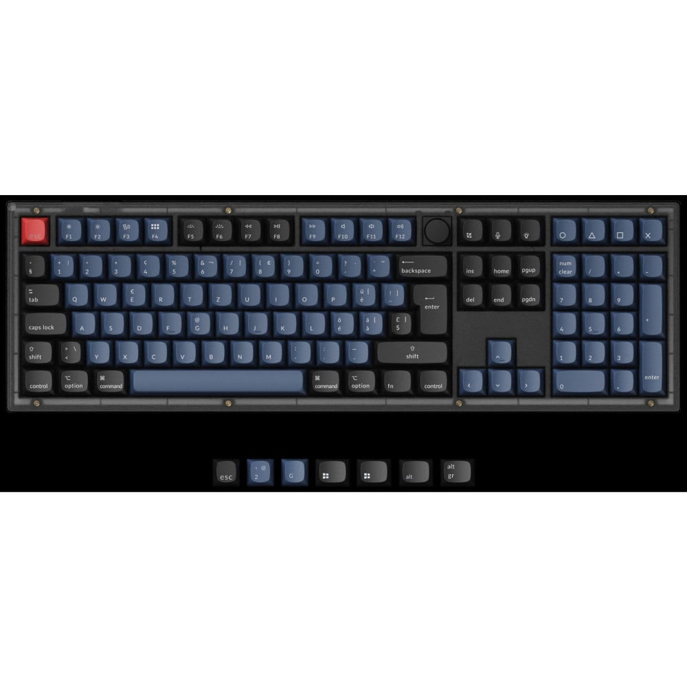 Optimal typing experience with the mechanical Keychron V6 keyboard