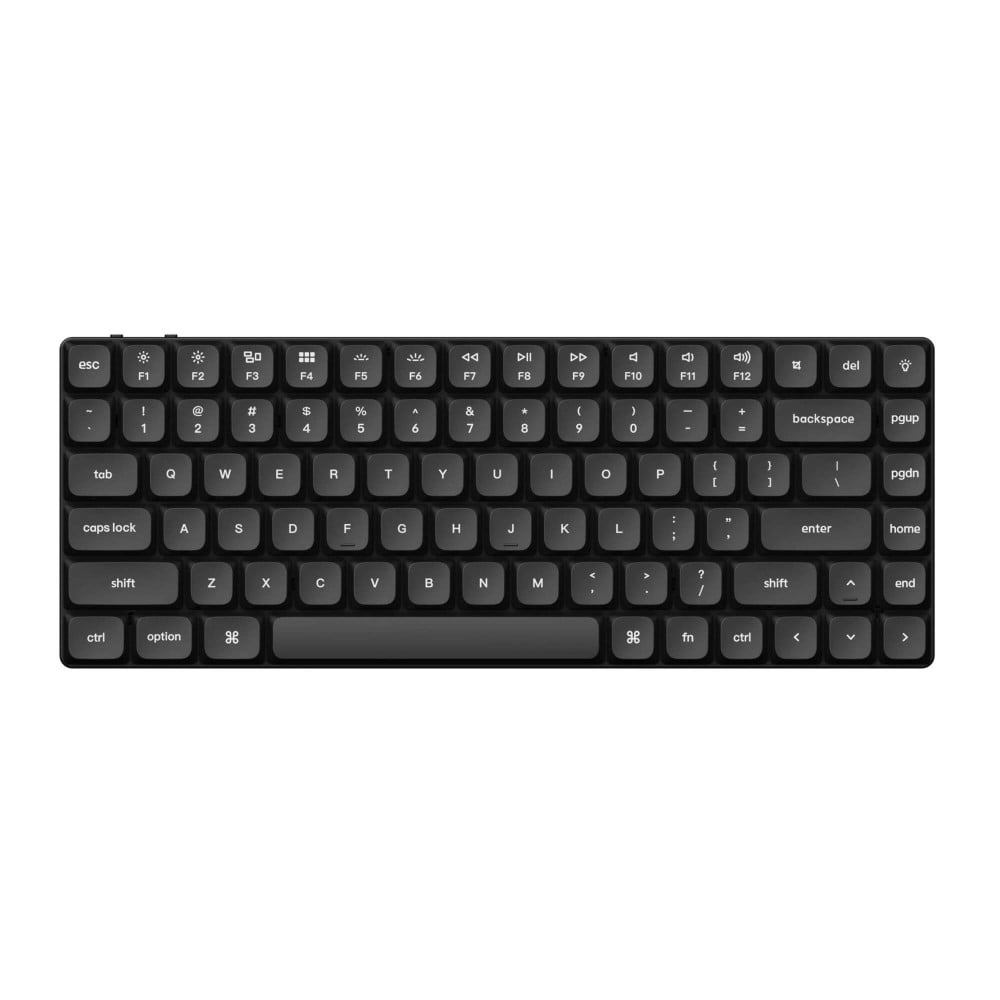 Keychron PBT Low Profile Keycap Set Noir
