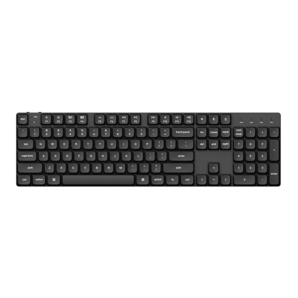 Keychron PBT Low Profile Keycap Set Noir