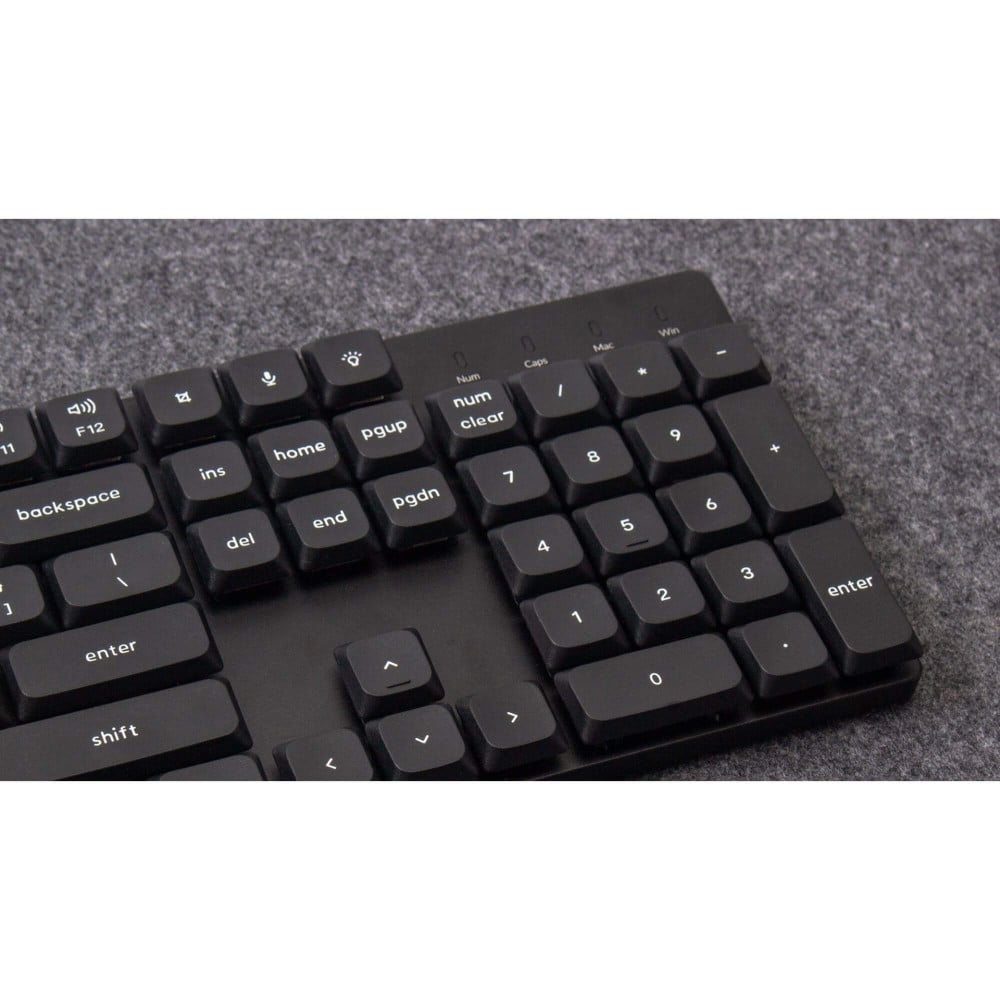 Keychron PBT Low Profile Keycap Set Noir