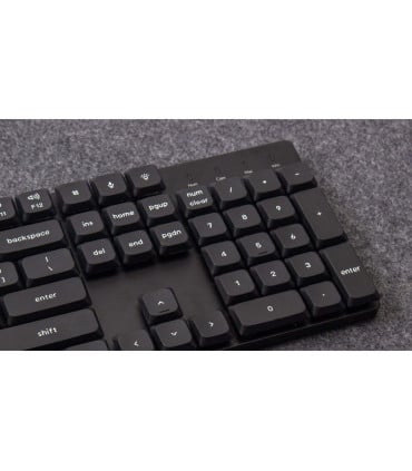 Keychron PBT Low Profile Keycap Set Black