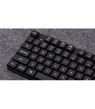 Keychron PBT Low Profile Keycap Set Noir