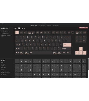 Keychron Q3 Ruby Red QMK Brown Switch (ANSI) avec bouton Special Edition