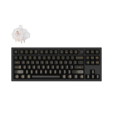 Keychron Q3 Rubin Rot QMK Brown Switch (ANSI) w/Knob Special Edition