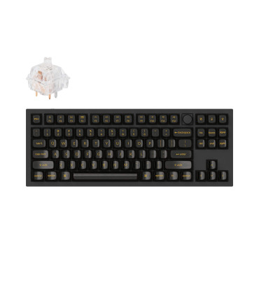 Keychron Q3 Ruby Red QMK Brown Switch (ANSI) avec bouton Special Edition