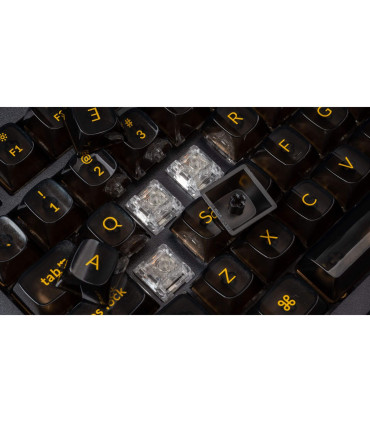 Keychron Q3 Ruby Red QMK Brown Switch (ANSI) avec bouton Special Edition