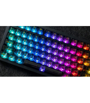 Keychron Q3 Ruby Red QMK Brown Switch (ANSI) avec bouton Special Edition