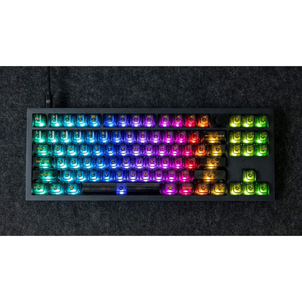 Keychron Q3 Rubin Rot QMK Brown Switch (ANSI) w/Knob Special Edition