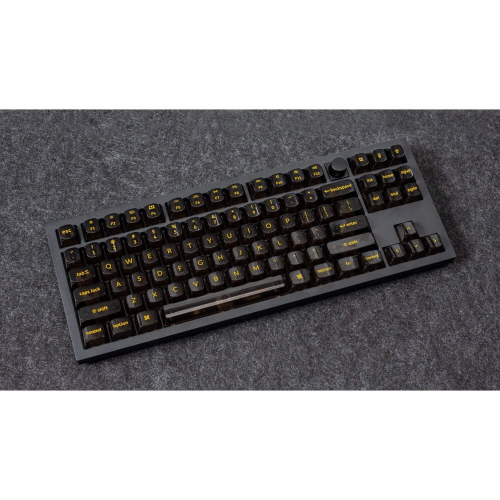 Keychron Q3 Rubin Rot QMK Brown Switch (ANSI) w/Knob Special Edition