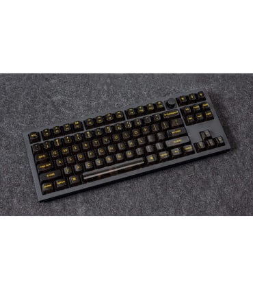 Keychron Q3 Rubin Rot QMK Brown Switch (ANSI) w/Knob Special Edition