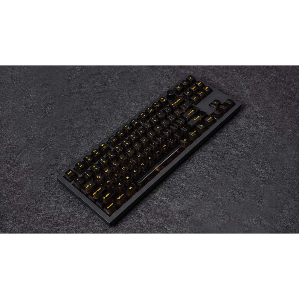 Keychron Q3 Rubin Rot QMK Brown Switch (ANSI) w/Knob Special Edition