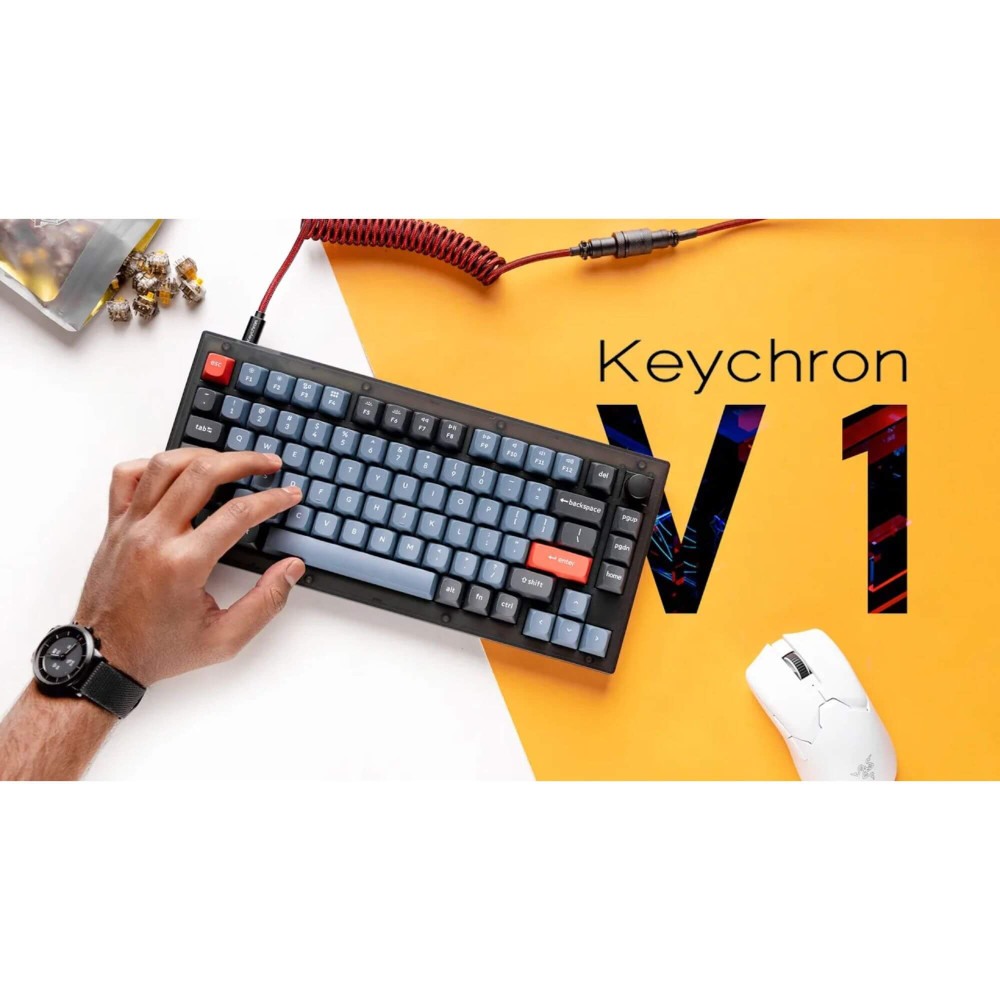 Die Keychron V1 - Ihre neue mechanische Tastatur mit ANSI Layout
