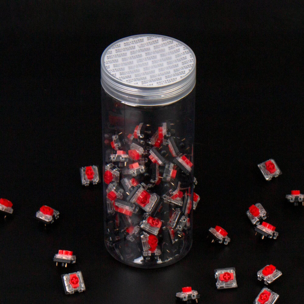 Gateron Low Profile Switch 2.0 Set 110pcs / Set Red