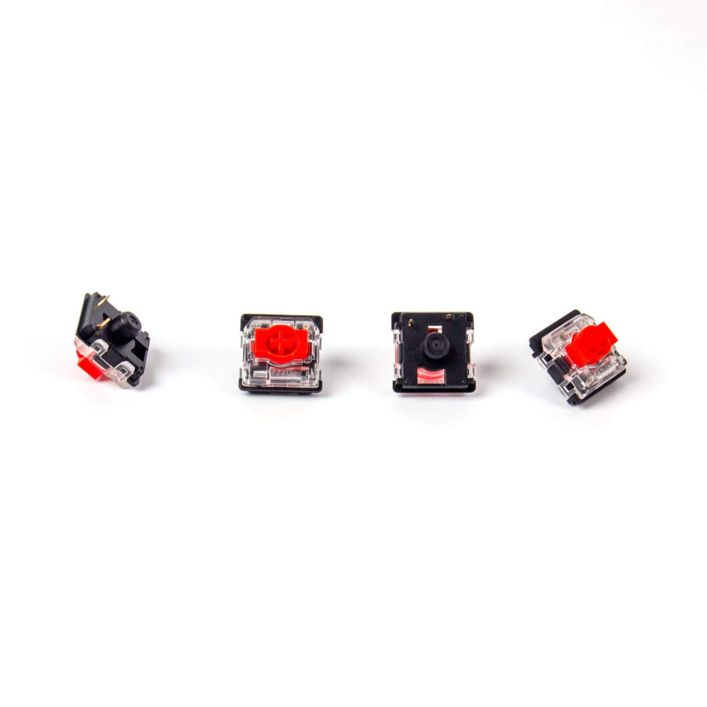 Gateron Low Profile 2.0 Mechanical 110pcs/Set Red