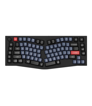Keychron Q10 Commutateur rouge QMK noir (ANSI) avec bouton