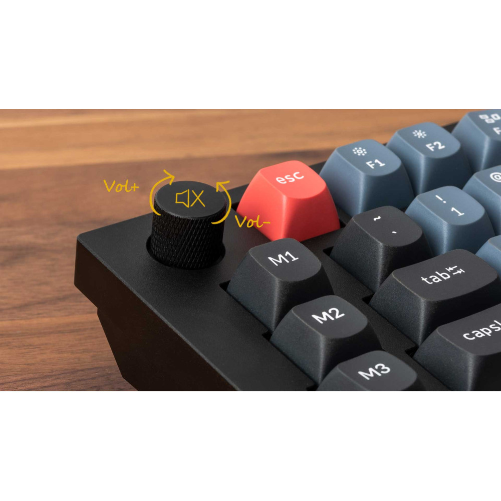 Keychron Q10 Black QMK Blue Switch (ANSI) w/Knob