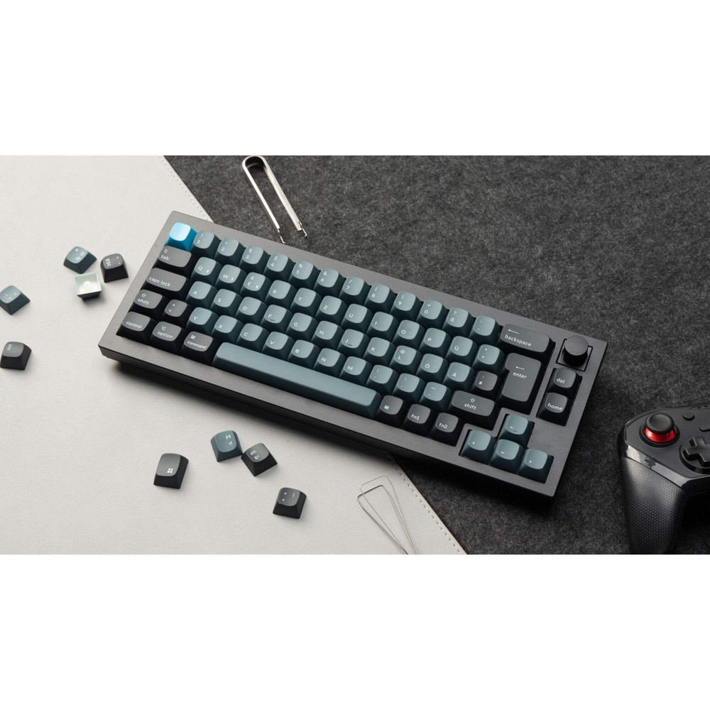 Keychron Q2 Pro Black QMK Brown Switch Schweizer Layout (ISO-CH)