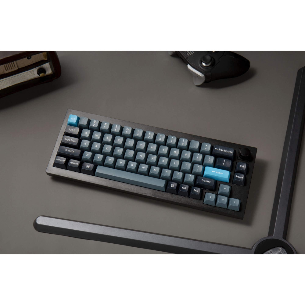 Keychron Q2 Pro Black QMK Brown Switch Schweizer Layout (ISO-CH)