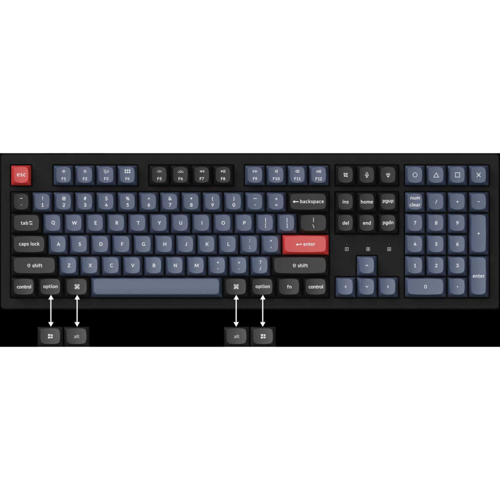 Keychron K10 Pro Commutateur rouge (ANSI)