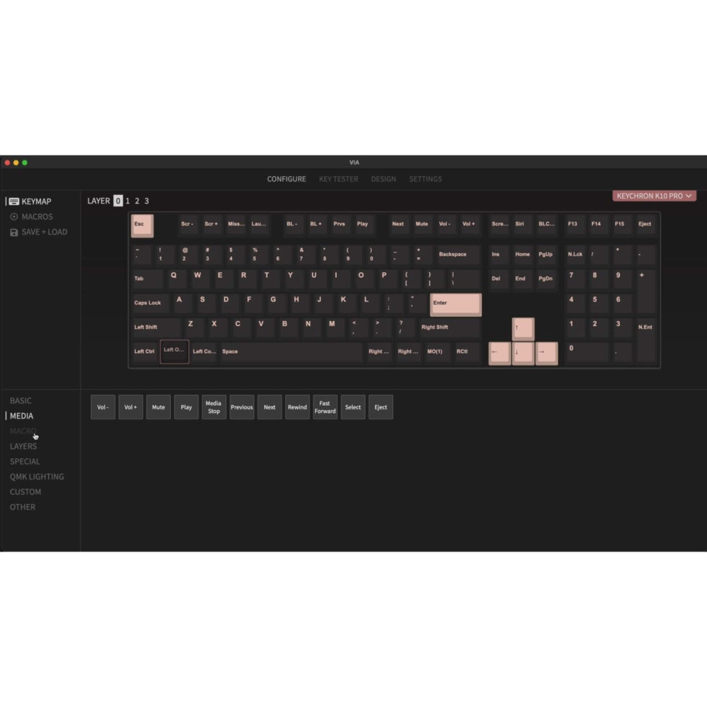 Keychron K10 Pro Commutateur rouge (ANSI)