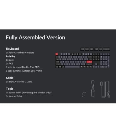 Mechanische Tastatur Keychron K5 Pro Hot-Swap ANSI-Layout
