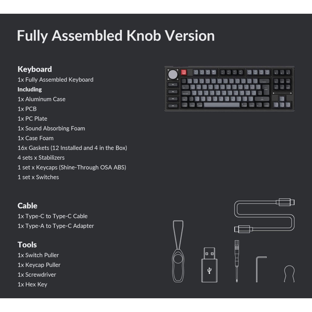 Keychron Q3 Pro Special Edition Wireless Hot Swap pour MAC et Windows