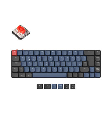 Clavier mécanique Keychron K7 Pro Hot-Swap Swiss Layout (ISO-CH)