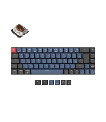 Mechanical Keyboard Keychron K7 Pro Hot-Swap Swiss Layout (ISO-CH)
