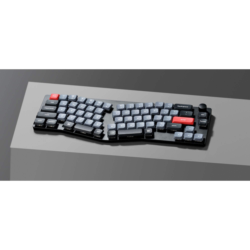Clavier mécanique Keychron K11 Pro en disposition ergonomique Alice