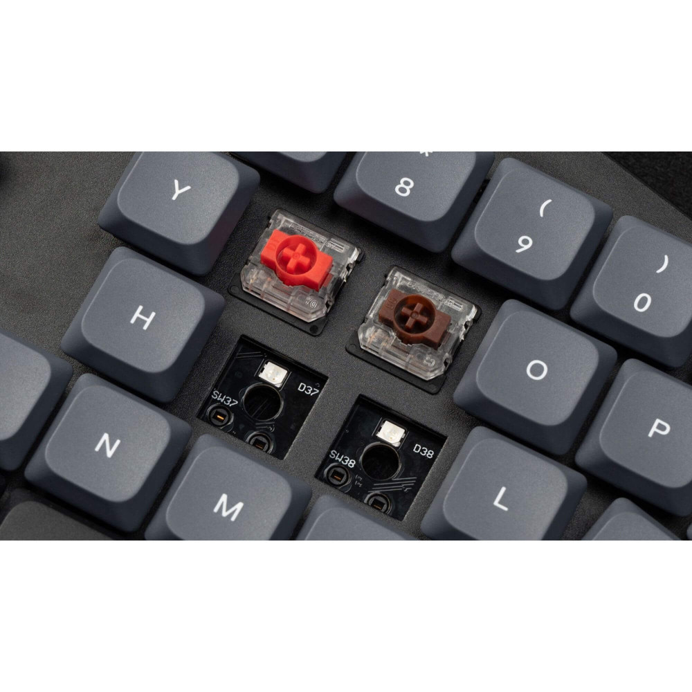 Clavier mécanique Keychron K11 Pro en disposition ergonomique Alice