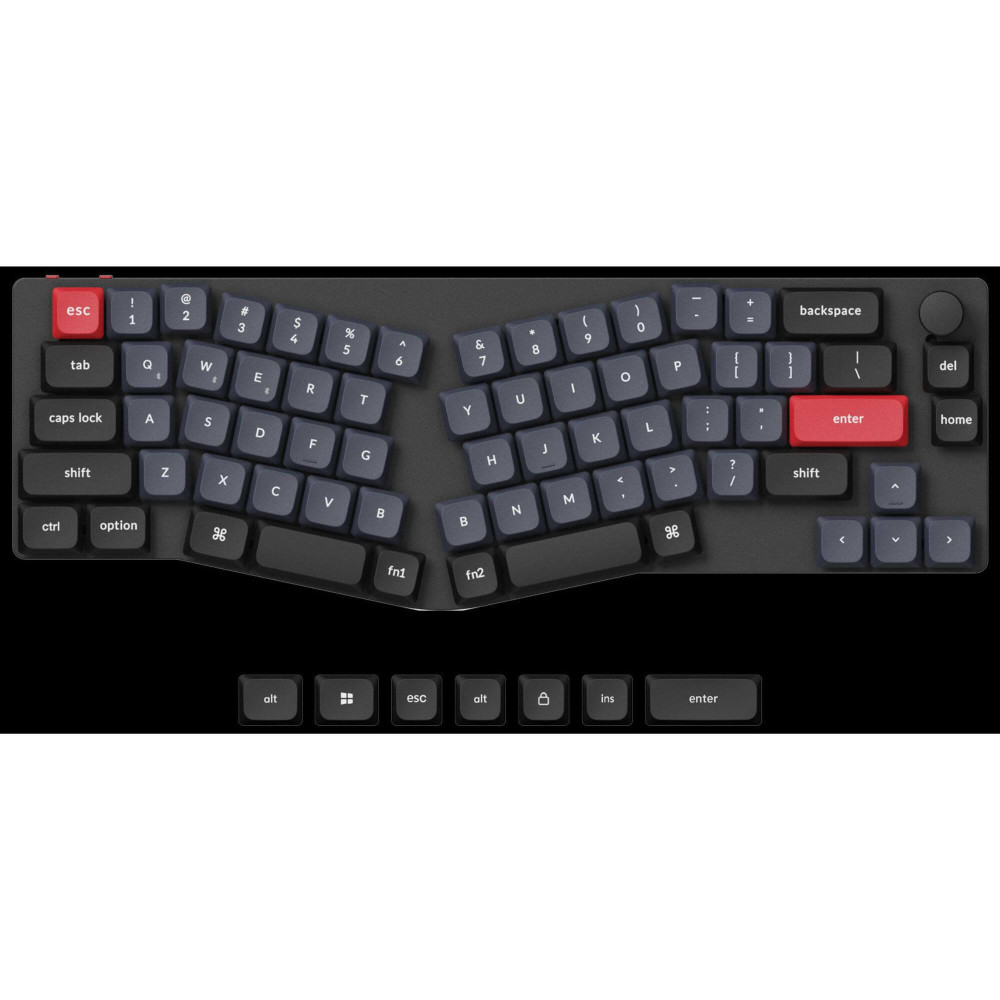 Mechanische Tastatur Keychron K11 Pro im  ergonomischen Alice Layout