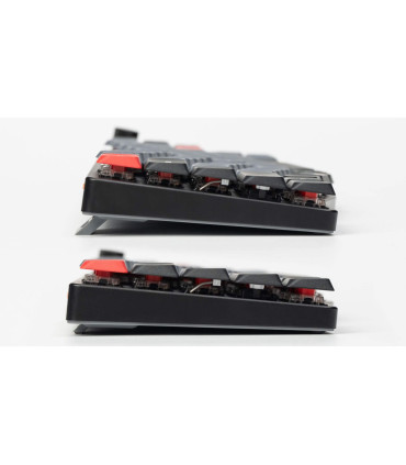 Clavier mécanique Keychron K11 Pro en disposition ergonomique Alice