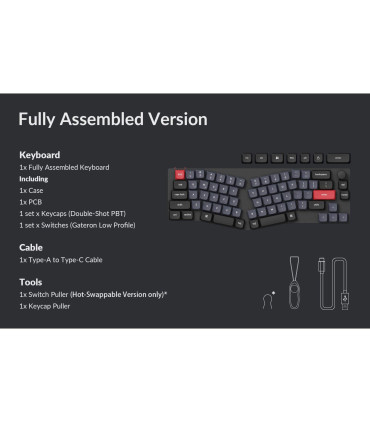 Mechanische Tastatur Keychron K11 Pro im  ergonomischen Alice Layout