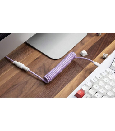 Keychron câble aviateur enroulé personnalisé pour votre clavier