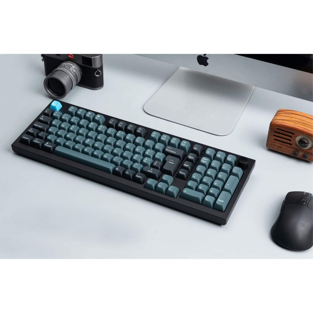 Keychron Q5 Pro Interrupteur banane QMK noir (ISO-CH) avec bouton